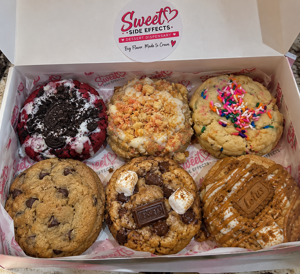 6 Cookie Box