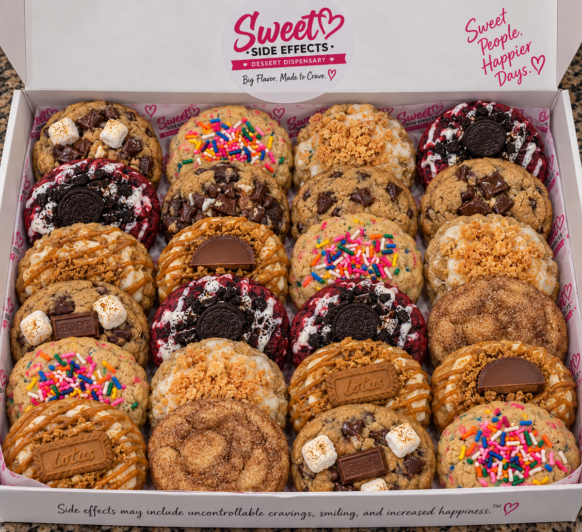 24 Cookie Box