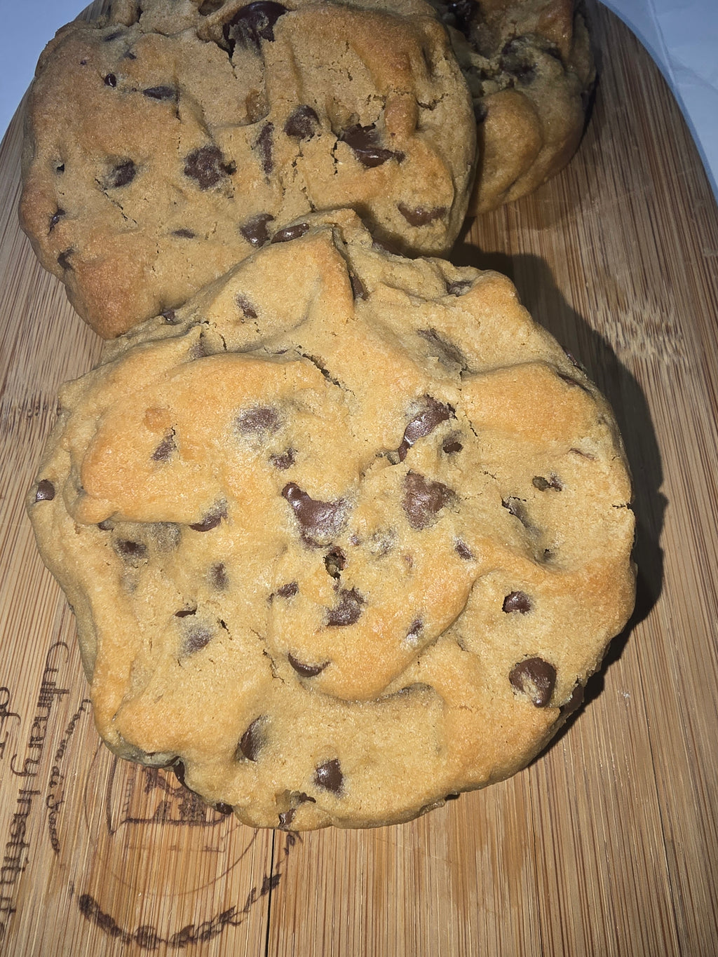 Triple Chocolate Chip Cookie